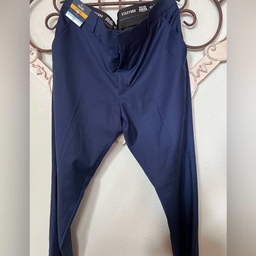 Men’s Navy Stanford Dress pants 36/29 pants NWT